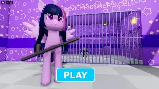 TWILIGHT SPARKLE'S PRISON RUN Roblox Gameplay Walkthrough No Death 4K