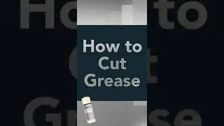 EASY WAY to Remove Grease  - Spring Cleaning #shorts