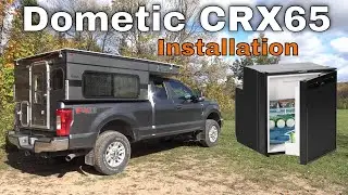 Dometic CRX65 Refrigerator: Four Wheel Camper Shell Buildout #11