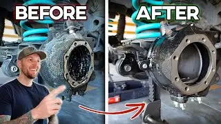 Rebuilding and Restoring my Land Cruiser Axle (Knuckles, Bearings, Races, Studs, etc!)