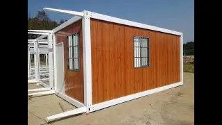 prefab shipping container house homes frame installation video