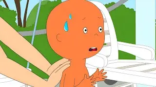 Sunburn | Caillou Cartoon