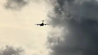 C-17 Globemaster III on Approach MacDill AFB Tampa
