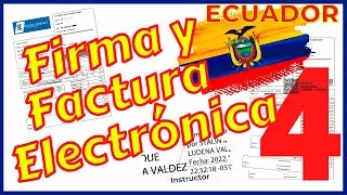 4️⃣🇪🇨 Como usar la firma electrónica  con firma ec