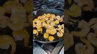Healthy Spicy Garlic Shrimp With Coconut Rice