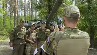 Раис Республики Рустам Минниханов поделился  видео награждения военнослужащих
