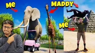CRAZY ANIMALS | ZooKeeper Simulator | Funny Gameplay | in Telugu