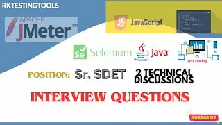 Sr SDET Interview Questions faced in 2 Technical Discussions
