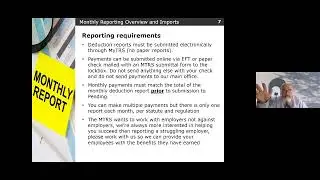 Employer Training - Monthly Reporting Overview, Importing Your Report and Fixing Import Errors.