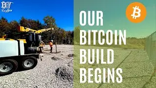 Kickoff of our upcoming Bitcoin mine begins