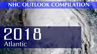 2018 Atlantic Hurricane Season Animation (NHC)
