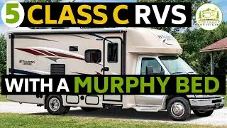5 Class C RVs Under 25 Feet with a Murphy Bed