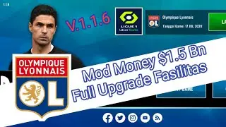 SOCCER MANAGER 21| Save Hack Mod Money & Full Upgrade Fasilitas( Olympique Lyonnais)