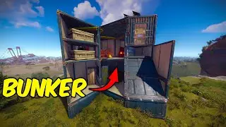 I Built an IMPREGNABLE Bunker Base in Rust