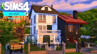 RAVENWOOD TOWNHOUSES 🏡 Sims 4 Life & Death EARLY ACCESS 💀Sims 4 Speed Build Stop Motion (NO CC)