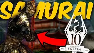 AWESOME SAMURAI BUILD In Skyrim  (Skyrim Anniversary Edition Build) 2023
