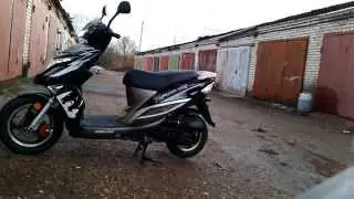 Скутер после зимы
