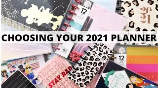 CHOOSING YOUR 2021 HAPPY PLANNER  | Overview of Planner Sizes, Layouts and Ideas on How to Use Them