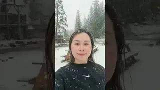 Breitenbush Lodge in Detroit, Oregon, USA #hotspring #lodge #snow