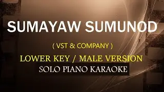 SUMAYAW SUMUNOD ( LOWER KEY / MALE VERSION ) ( VST & COMPANY )(COVER_CY)