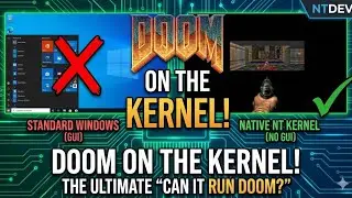 Bare to the bone: DOOM on native NT