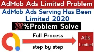 how to fix ad serving limit placed on your admob account||ads limit problem solve admob in hindi2020
