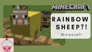 MINECRAFT || How To Make a RAINBOW SHEEP!