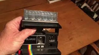 Demonstration of my Polaroid One Step 600 Camera