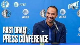 GM Nico Harrison POST DRAFT Press Conference | NBA DRAFT 2023