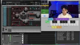 i made a guitar beat! | making a beat in logic pro x