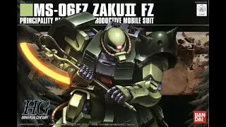 HGUC 087 MS-06FZ Zaku II FZ | ProtoMet's Gunpla