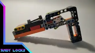 Стреляющий пистолет из Lego technic + tutorial