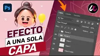 Como aplicar un EFECTO A UNA SOLA CAPA en Photoshop