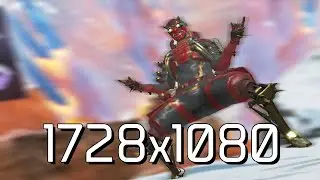 Trying out Stretch Resolution (Apex Legends)