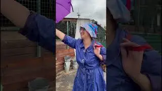 В субботу к нам прилетела Мэри Поппинс☂️ 