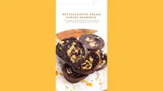 Butterscotch Cheesecake Keto Brownies