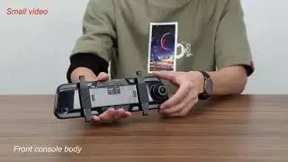 Anytek t12+ 9.66 inch rear view dash cam review + footage