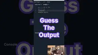 Javascript Output based questions 