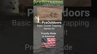 PcsOutdoors Basic Coyote Trapping Starter Kit - Perfect for beginner coyote trappers.
