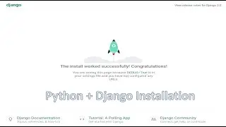 Python + Pip + VirtualEnv + Django installation