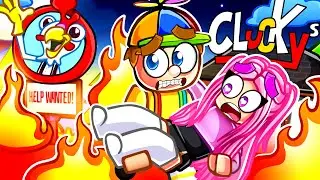 I Tried ESCAPING CLUCKY'S In Roblox!