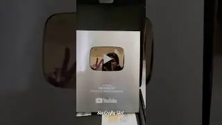 Unboxing Silver Play Button #shots #shorts #youtubeshorts #trending #unboxing #support #100k #thanks