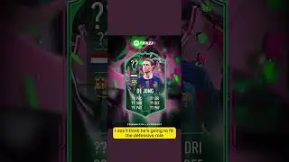 SHAPESHIFTERS DE JONG AS A STRIKER?!🔥 - fut23 #fifaultimateteam #shapeshifters