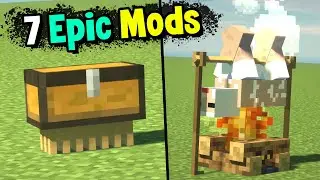 7 Epic Minecraft Mods 🔥🔥