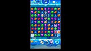Jewel Pop Mania:Match 3 Puzzle Level 158 ( Ice Cream Town Episode ) - Walkthrough ( No Booster )
