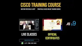 CISCO TRAINING COURSE-2 WITH CERTIFICATES (in just $9)