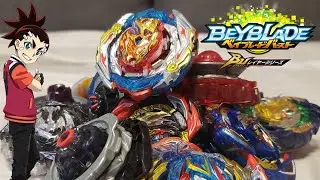 Is Zest Achilles GOOD!? Is Aiga still the World Champion!? Beyblade Burst BU Battle Marathon!