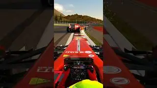 Almost collected the car in front 😯🤏🏎️🔥#assettocorsa #ferrarif138