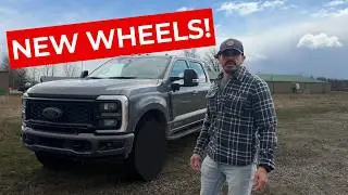 NEW Wheels For My F250 Tremor