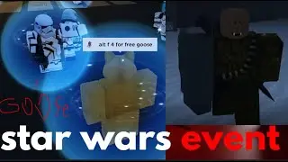 Criminality Star Wars Event (we got Admin weapon)